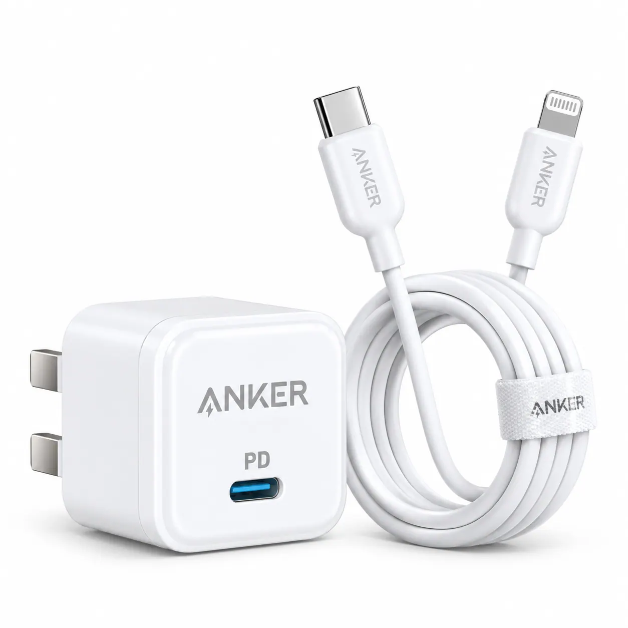 Anker 20W Charger + Type-C to Lightning Cable Kit