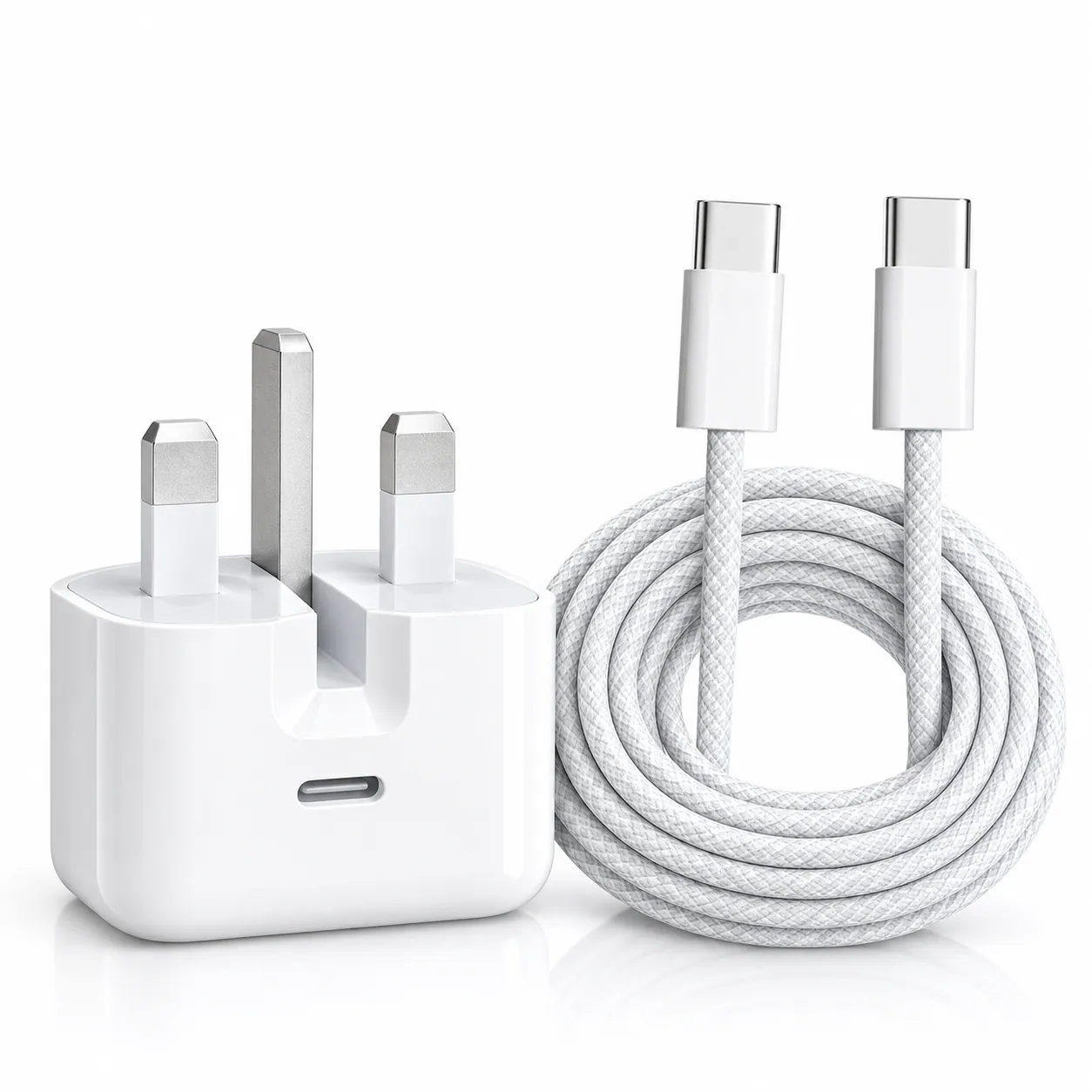 Apple 20W Adapter + Type-C to C Cable