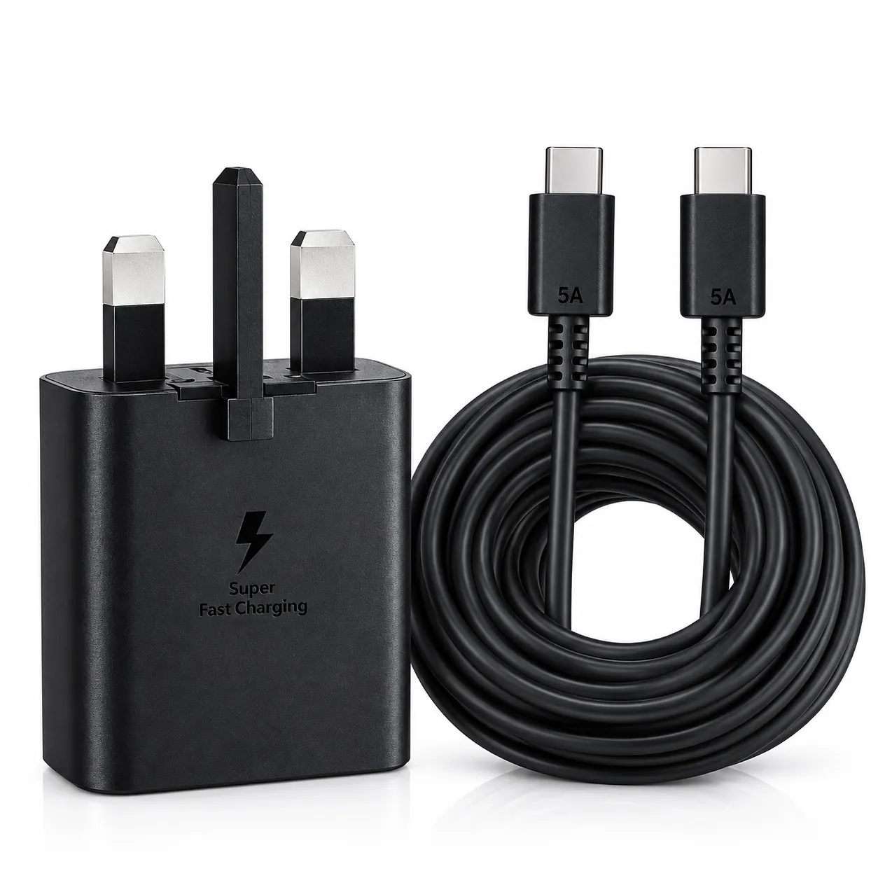 Samsung 45W Super Fast Charger (৬ ফিট কেবলসহ)