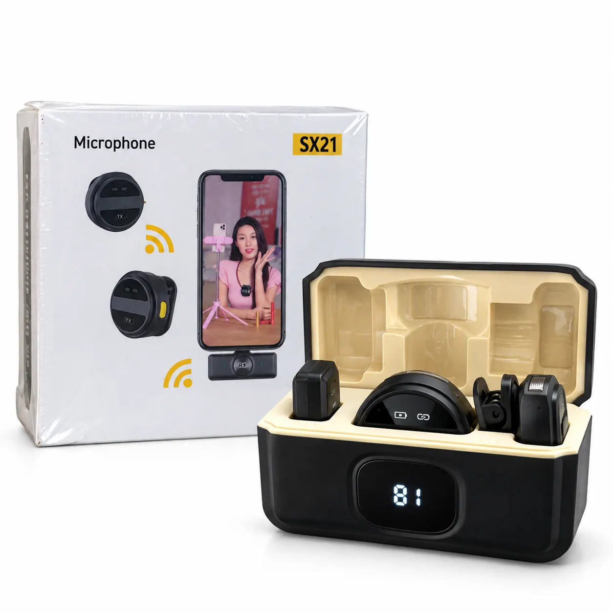 SX21 Wireless Microphone (Dual)